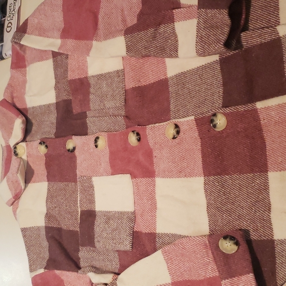 1 xl left💞NEW boutique plaid shirt jacket - Picture 12 of 16